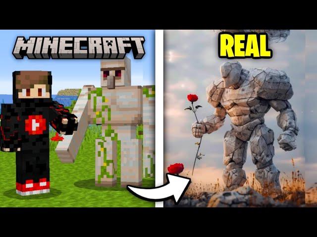 17 Minecraft Items VS Real Life 