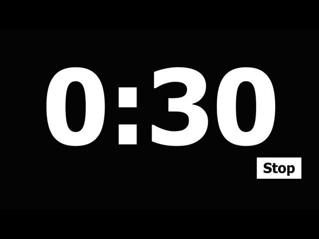 30 Second Countdown Timer