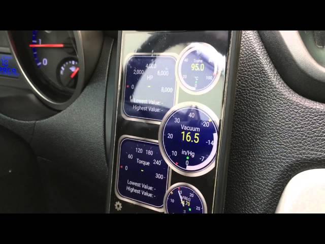 How measure horsepower in real time with the Torque App