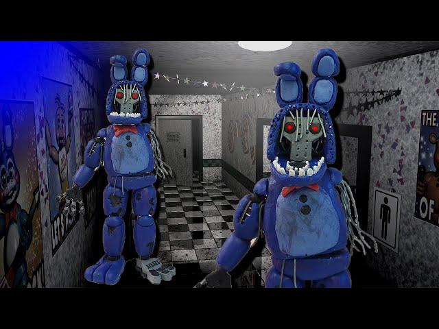 ОЛД БОННИ FNAF2/UCN (REMAKE) из пластилина