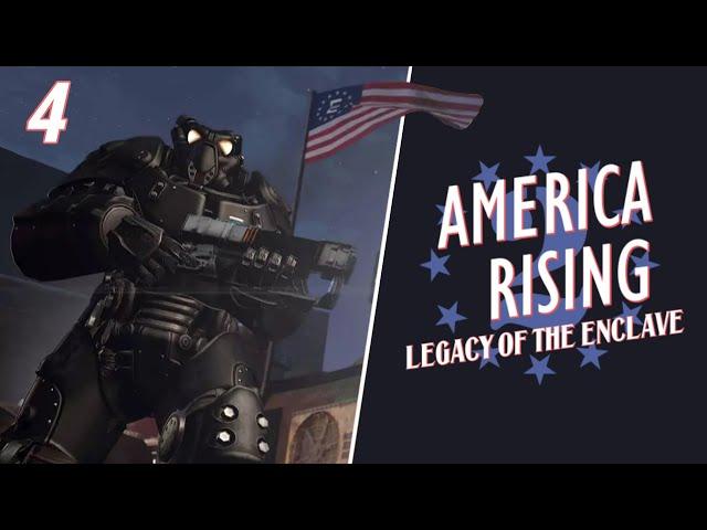 Beating Fallout 4 As The Enclave - America Rising 2 - Ep. 4