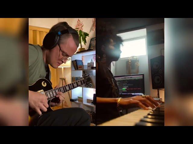 #musicjam Hannah V - piano | Maxim Slukhay - guitar