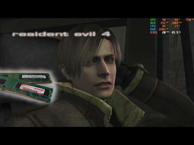 [Windows 7]Resident Evil 4 HD4670 512MB 4GB RAM