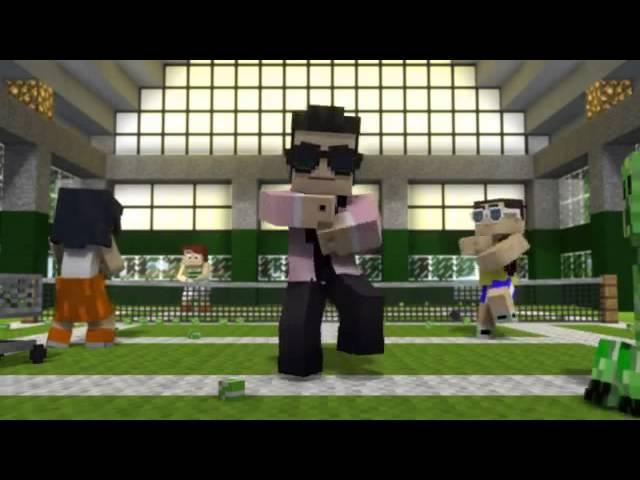 Minecraft Style - A Parody of PSY