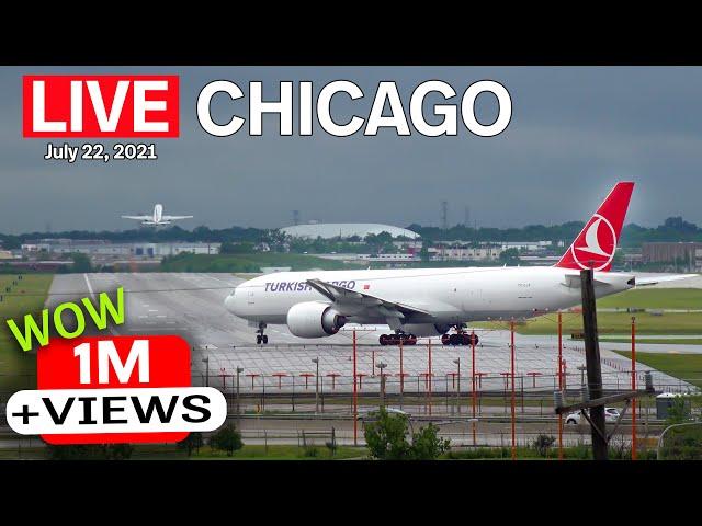  LIVE from the other side of O'Hare (ORD). ATC included! (7/22/21)