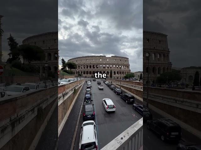 The Colosseum: Romes Ancient Marvels in 60 seconds! #colosseum #rome #ancienthistory  #architecture