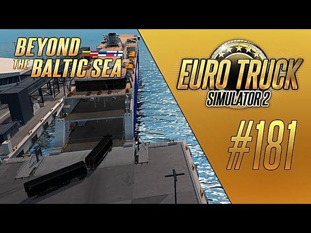 ИЗ ФИНЛЯНДИИ С HCT-СЦЕПКОЙ - Euro Truck Simulator 2 - Beyond the Baltic Sea (1.33.2.19s) [#181]