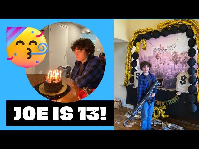 Joe's 13th Birthday Celebration/ GTA 5 Party Decorations