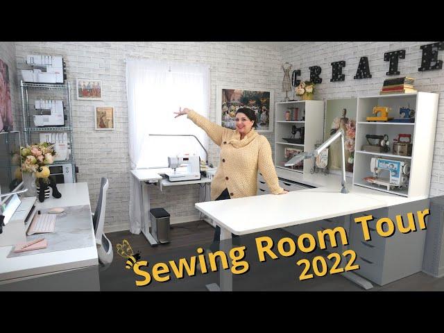 My Sewing Room Tour - Sewing Studio Tour 2022