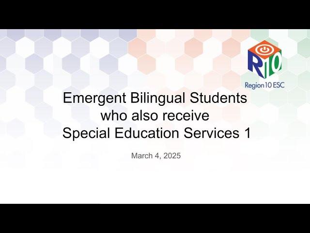 Empowering Families: Navigating Special Education for Emergent Bilingual Students