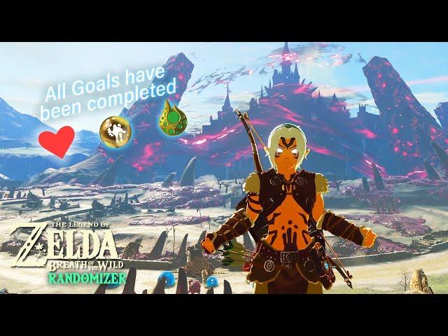 I FINISHED the BotW Randomizer Goals