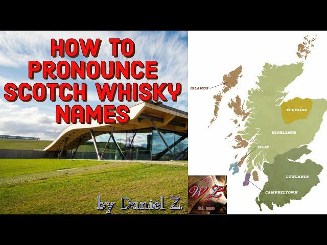 How to pronounce scotch whisky names / whisky pronunciation ep.124