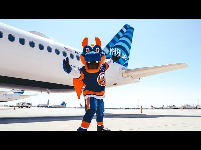 New York Islanders and JetBlue Take Over Terminal 5 at JFK