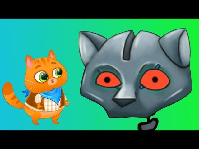 Суровый КОТИК БУБУ #43. Восстание машин. Мультик ИГРА про котят на Игрули TV