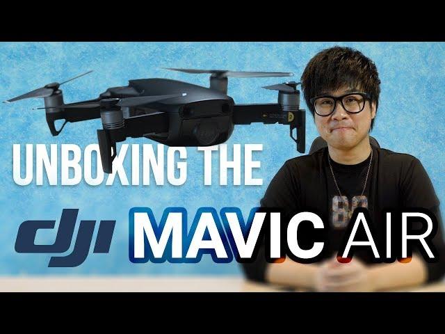 DJI MAVIC AIR - First Impressions And Video Footage