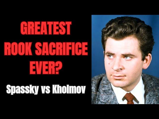 Best Chess Games of All Time: Greatest Rook Sacrifice