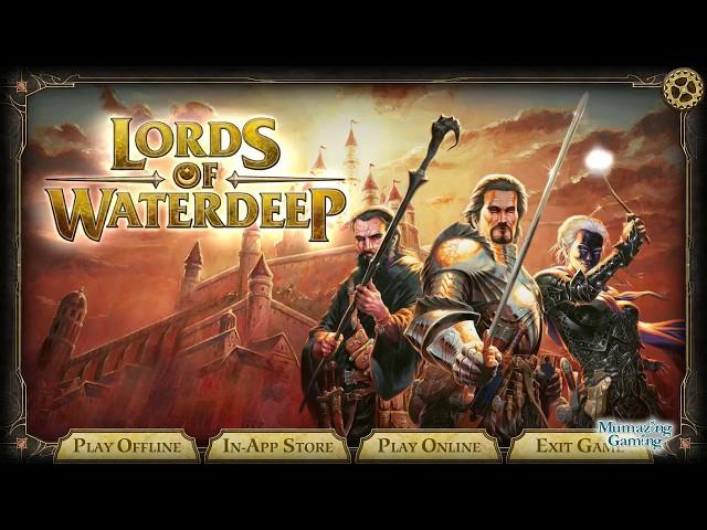 Mumazing Gaming Livestream D&D Lords of Waterdeep!