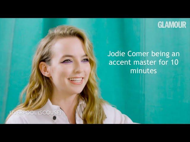 Jodie Comer being an accent master for 10 minutes