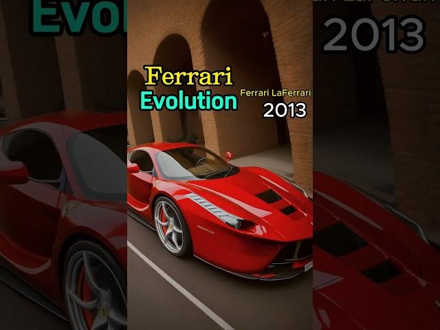 Ferrari Evolution 1948 - 2001 | Ai Animated video #ferrari #evolution #ai #aianimation