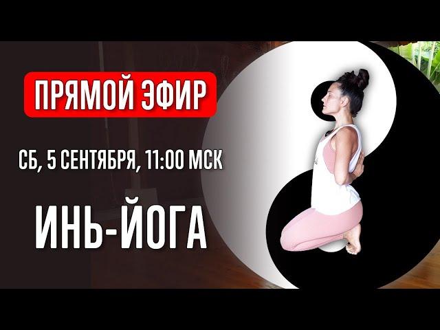 Инь-йога. Йога в прямом эфире | Йога с Катрин | Прямой эфир