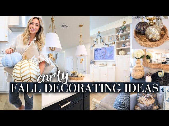 Early FALL DECORATING IDEAS 2024 | DIY Fall Home Decor