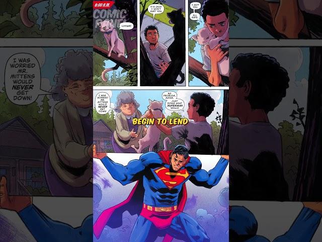Superman Lifted The Weight of The Heavens! #shorts #comics #fyp