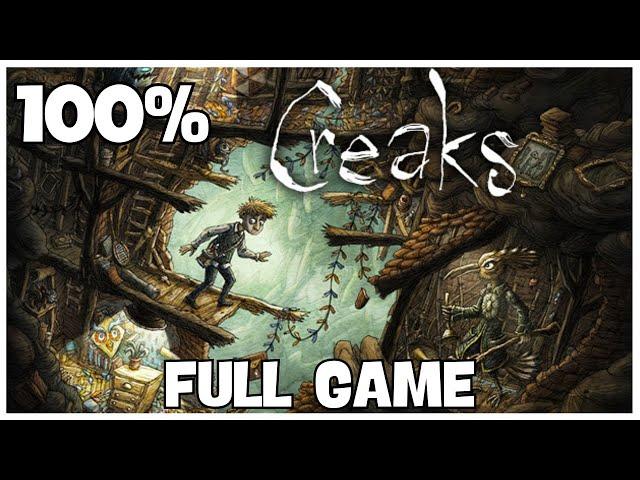 Creaks 100% Full Gameplay Walkthrough + All Achievements (No Commentary)