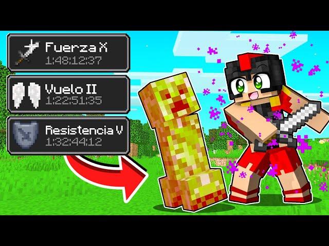 Paso MINECRAFT pero los MOBS que MATO dan EFECTOS ESPECIALES  Invictor RETO #12