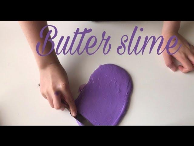 Butter Slime առանց натрия тетраборат-ի