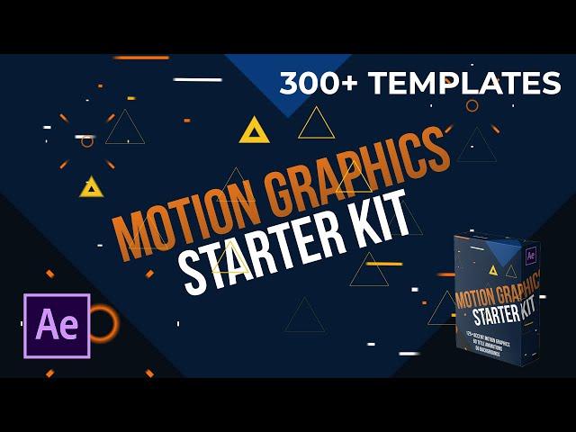 500 Elements Motion Graphics Starter Pack For Adobe After Effects