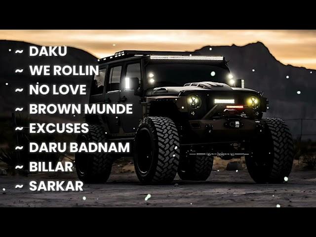 Non Stop Daku Songs | Daku | We Rollin | No Love | Excuses | Billar | Sarkar | Daru Badnam