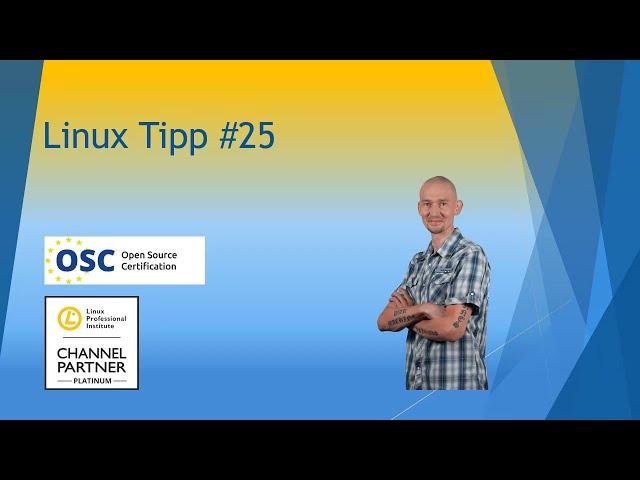 Linux Tipp #25: Einrichtung eines lokalen Repositories