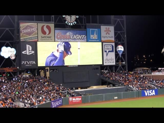 White People's Reaction to Mexican Song "El Mechon" at Giants Baseball Game (San Francisco CA)