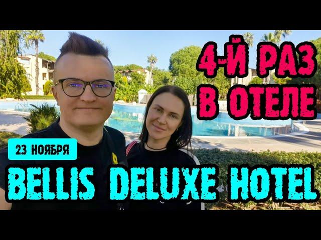 Bellis Deluxe Hotel Belek - зимняя концепция. Номер, работающие бары, крытый бассейн.