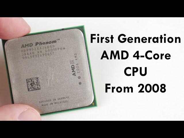 Using AMD Phenom 9950 in 2020