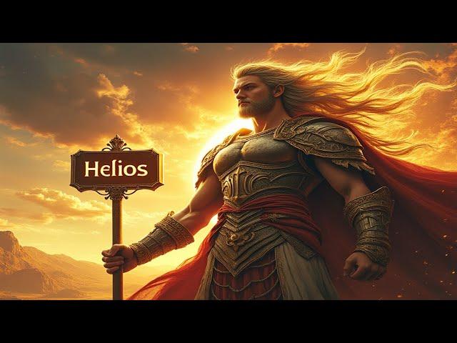 Helios The Sun Titan's Epic Journey #shorts