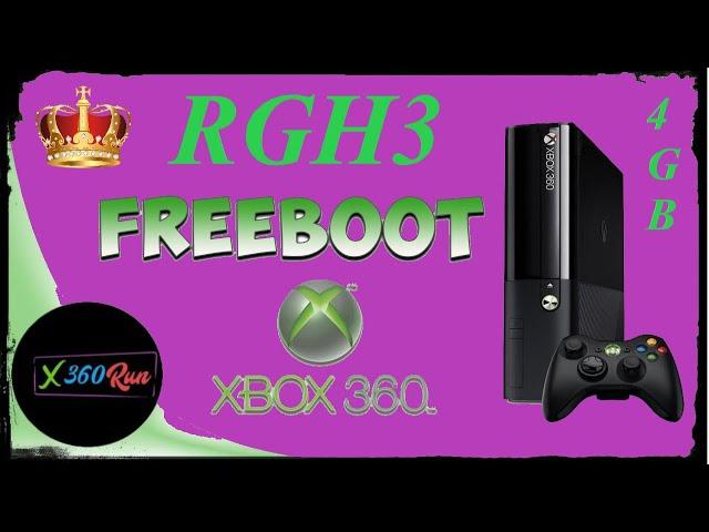 RGH3 Freeboot "Корона" Corona 4Gb Xbox 360e Чипы Больше Не Нужны! убираем чип!