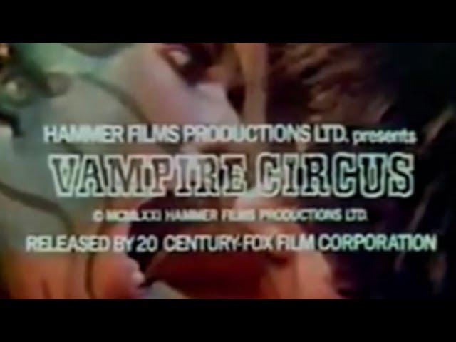 Vampire Circus (1972) Tv Spot HD 1080p