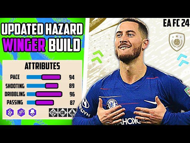 SILKY BEST UPDATED PRIME HAZARD WINGER BUILD EA FC 24 Pro Clubs