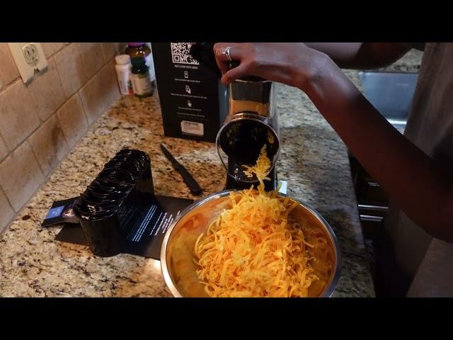 Zulay Kitchen Cheese Vegetable Grater Product Review and First Use