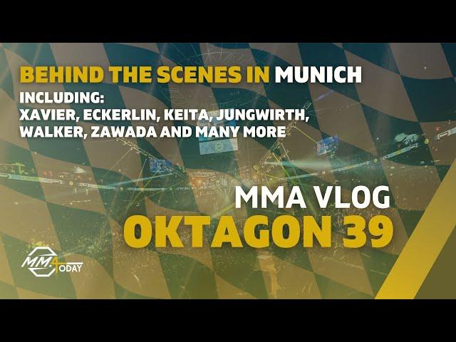 INCREDIBLE (!) 10.000 PEOPLE AT OKTAGON 39 IN MUNICH | MMA VLOG | INTERVIEWS