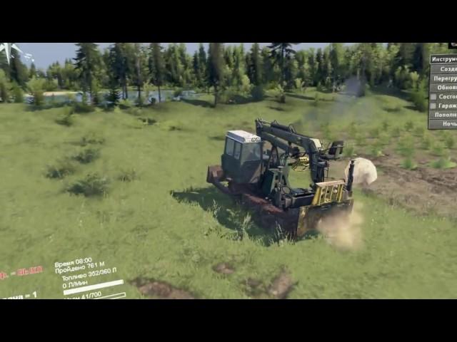 SpinTires - Трактор мечты. TLT 100