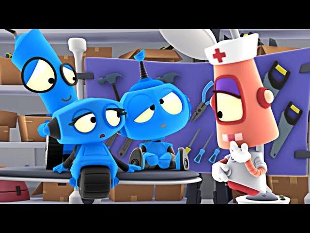 Rob The Robot - Space Virus Blues  | Animation Movies For Kids