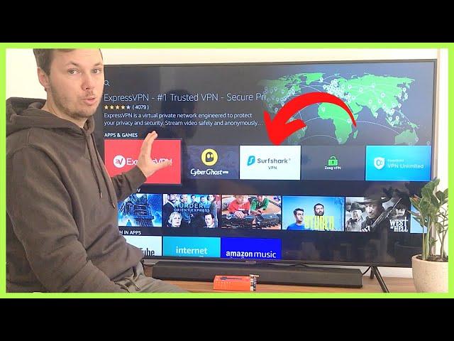 How To Install VPN On Samsung TV/ Smart TV/ LG + Sony TV  [Step-By-Step Setup]