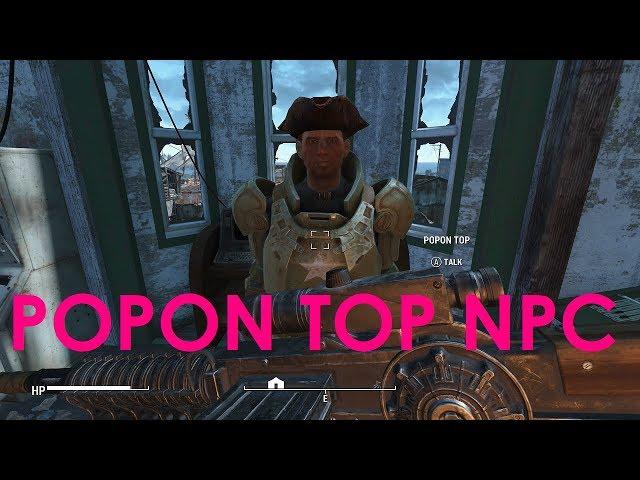 Fallout 4 Mod Review Popon Top NPC