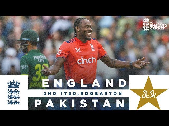 Buttler Hits 84 & Archer Takes 2-Fer | Highlights- England v Pakistan | 2nd Men’s Vitality IT20 2024