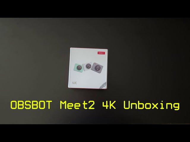 OBSBOT Meet 2 4K Unboxing & Setup