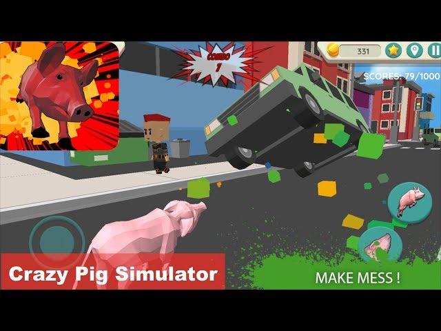 Crazy Pig Simulator-By CyberGoldfinch- Android