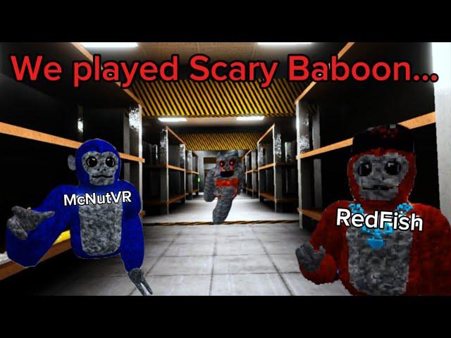 We played Scary Baboon…