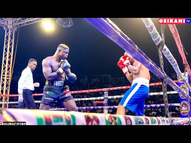 Boxing Night: Freezy Macbones vs George Marksman - Freezy Freezes George in Knockout but the End